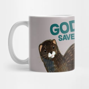 Save the European Mink 1 Mug